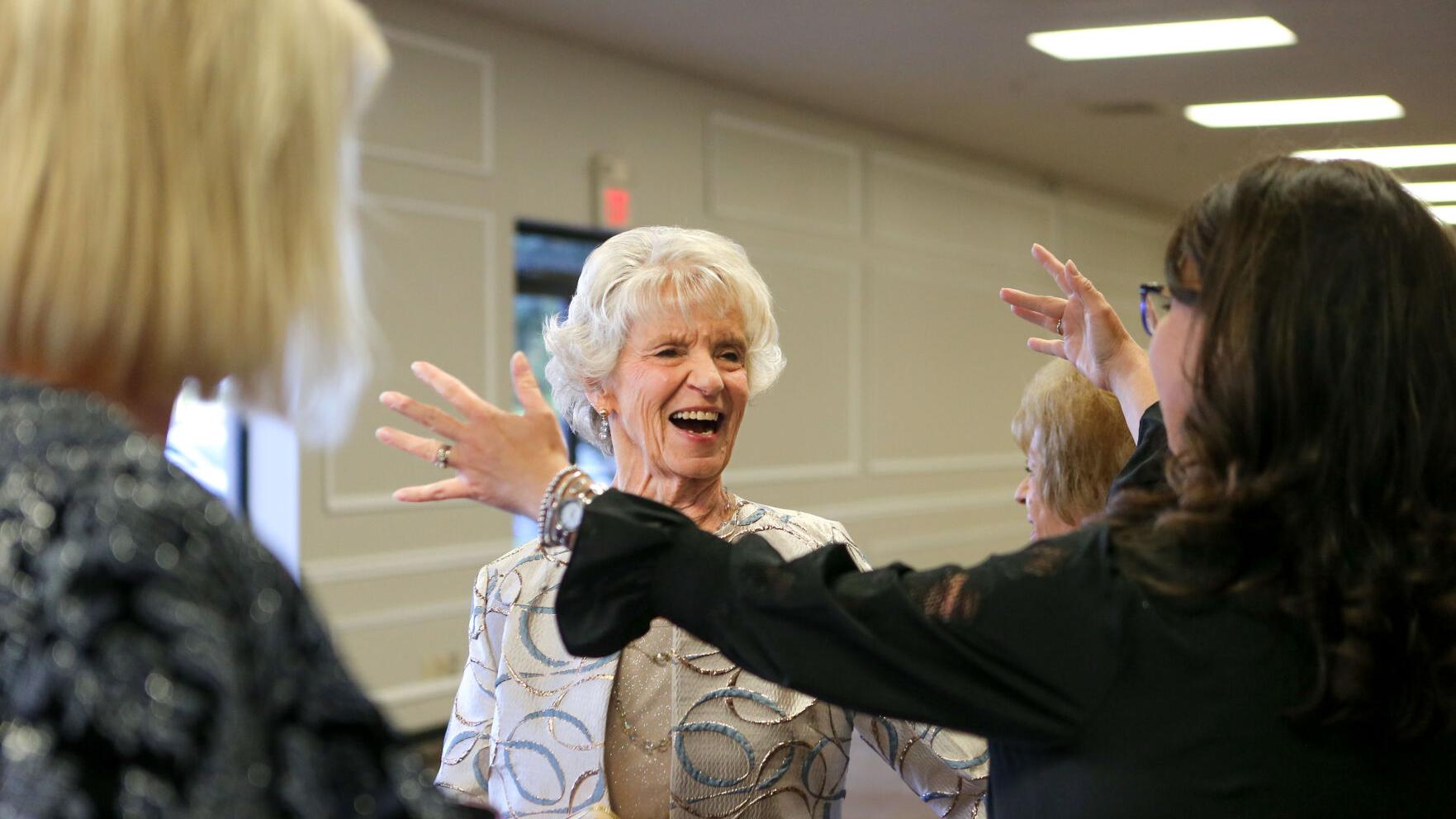 PHOTOS: Kay Mathews honored with 2024 Red Rasberry Humanitarian Award